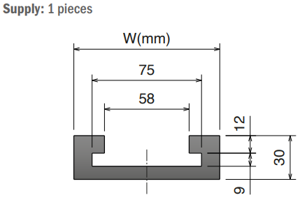1701 TAB-1706 TAB Straight Track Section - Tramo Rectilíneo