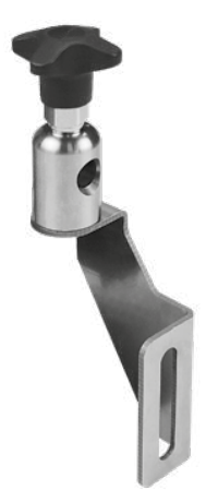 398 Supporto laterale inox -medio- orientabile